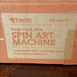 Tinker Crate Spin Art Machine
